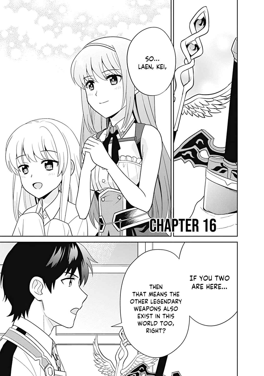 Seisan Shoku o Kiwame Sugi Tara Densetsu no Buki ga Ore no Yome ni Narinashita Chapter 16 - Page 2