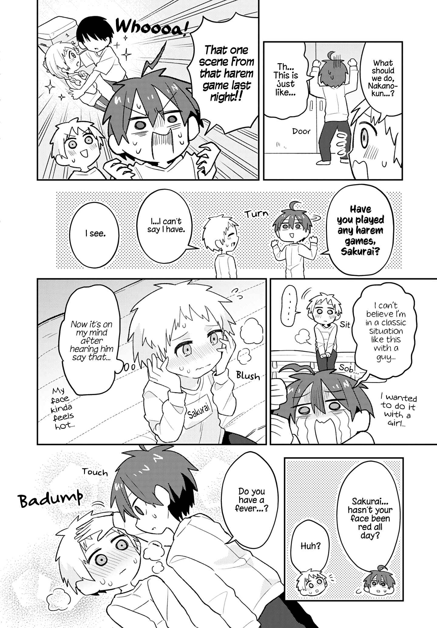 Puberty, an All Boys School!? and Nakano-kun Chapter 2 - Page 12