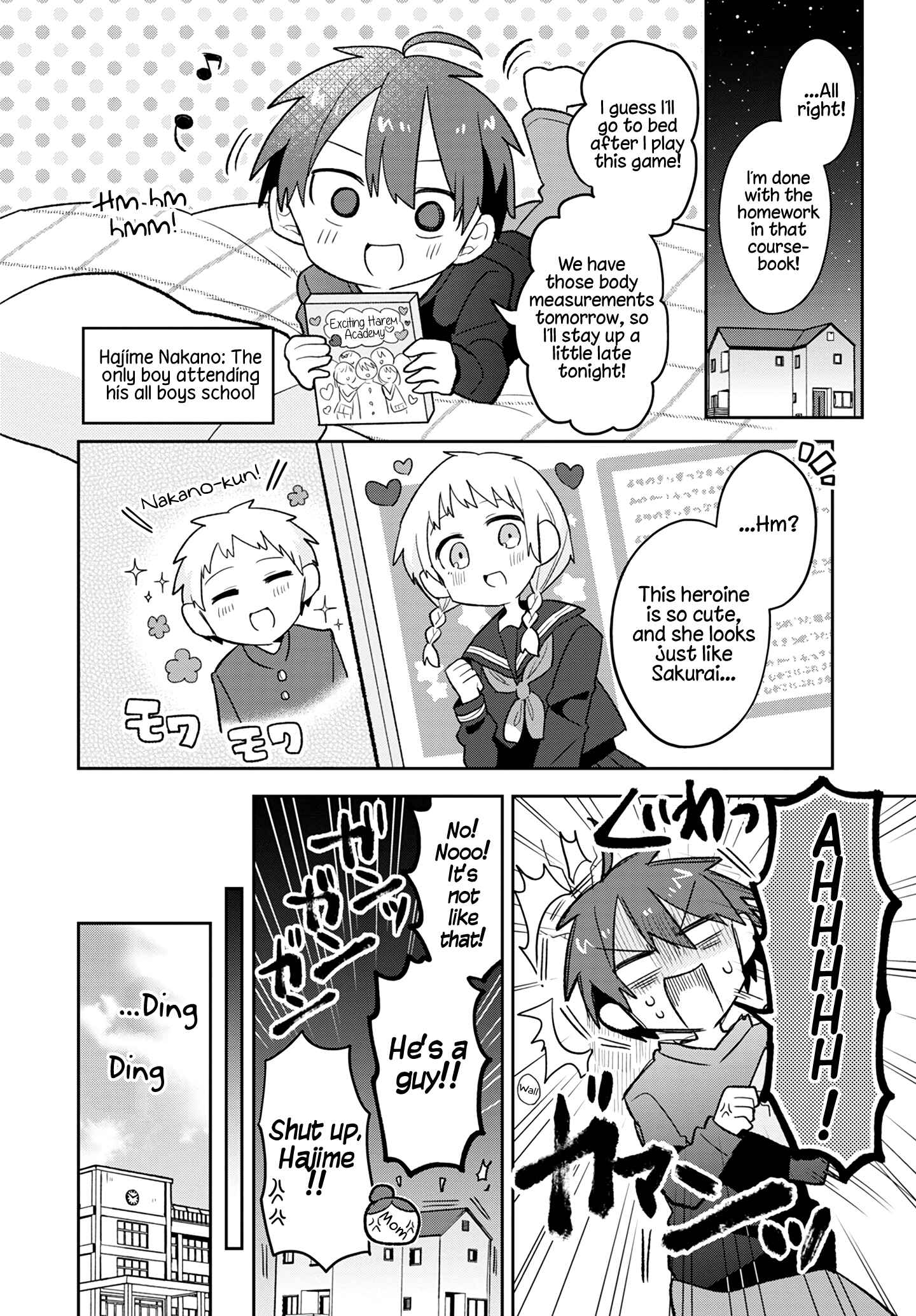 Puberty, an All Boys School!? and Nakano-kun Chapter 2 - Page 4