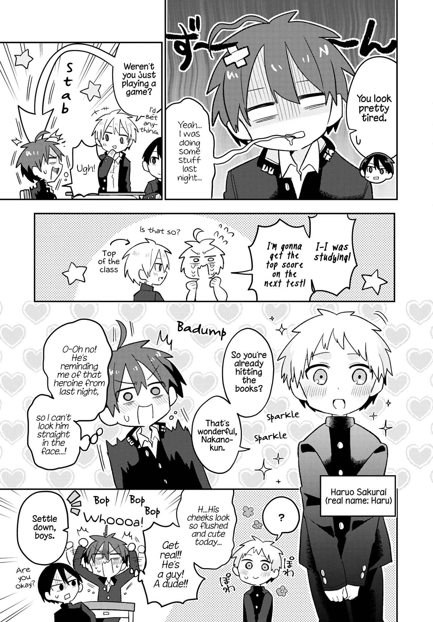Puberty, an All Boys School!? and Nakano-kun Chapter 2 - Page 5