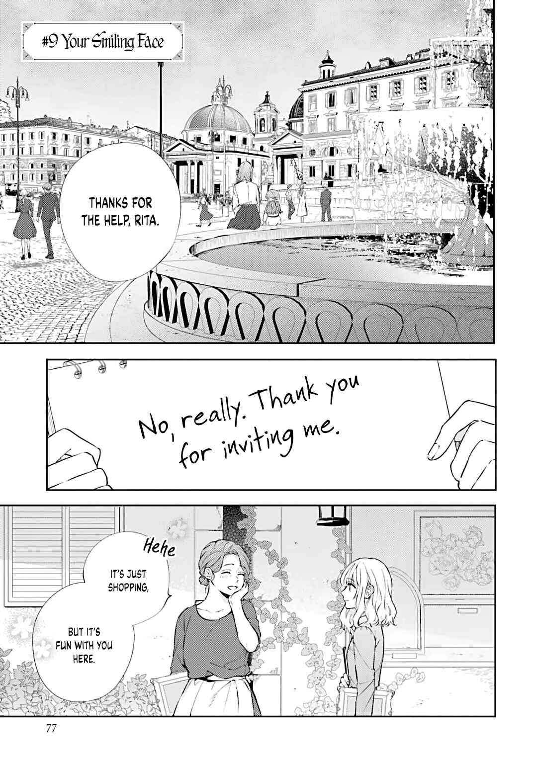 Koyoi, Lorenzi-ke de Kanbi naru Chuusei wo Chapter 9 - Page 3