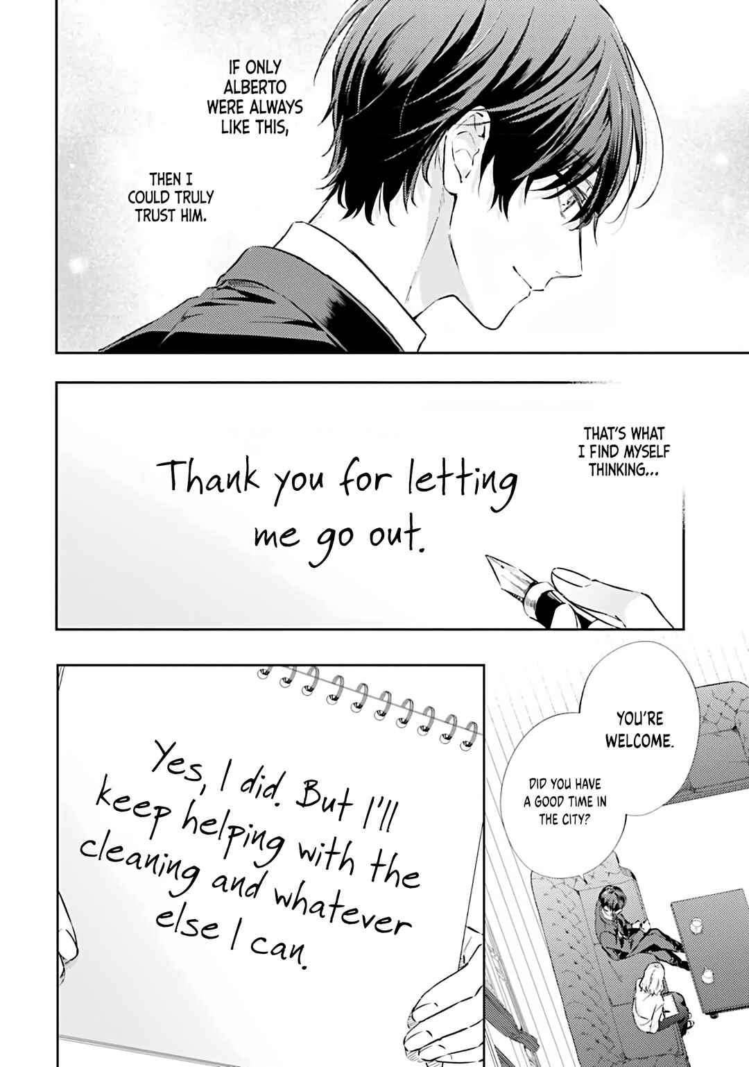 Koyoi, Lorenzi-ke de Kanbi naru Chuusei wo Chapter 9 - Page 32
