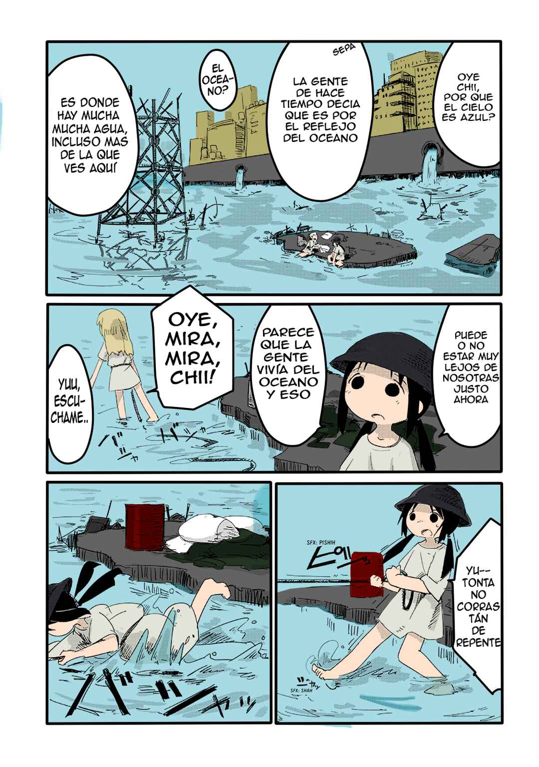 Shoujo Shuumatsu Ryokou (Fan Colored) Chapter 4 - Page 8