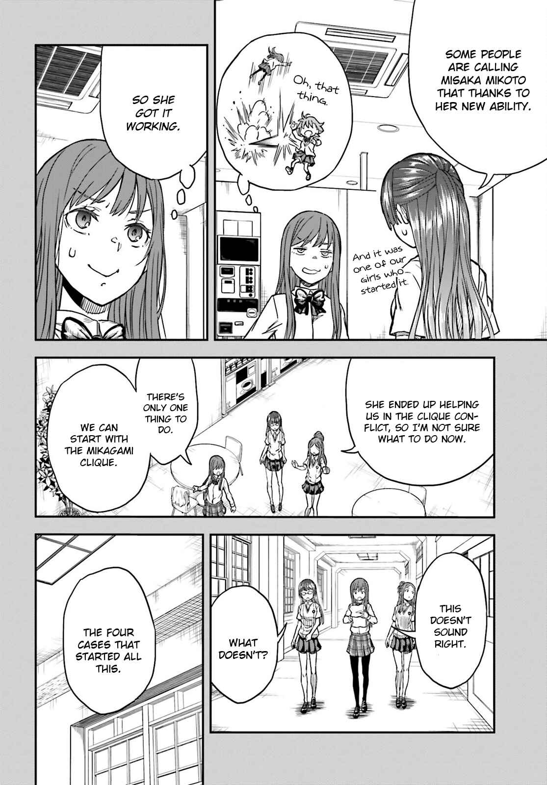 Toaru Majutsu no Index Gaiden: Toaru Kagaku no Railgun Chapter 139.2 - Page 16