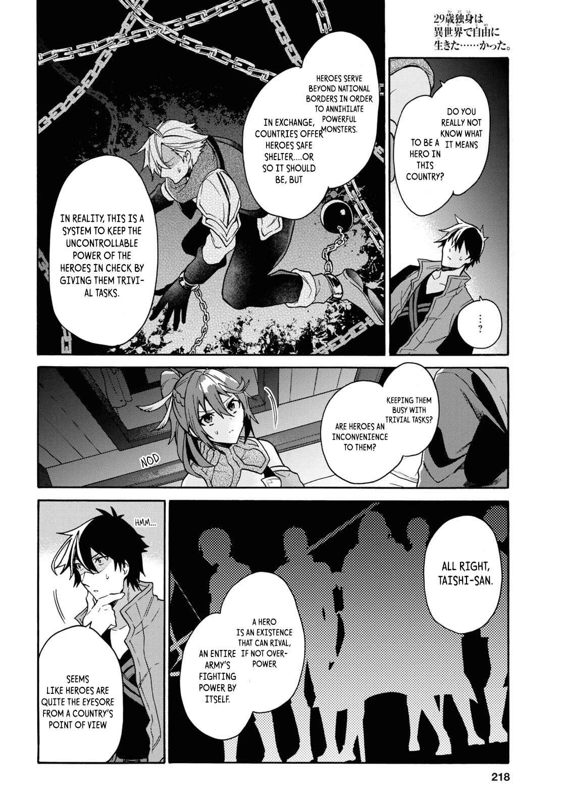 29-sai Dokushin wa Isekai de Jiyuu ni Ikita……katta. Chapter 12 - Page 7