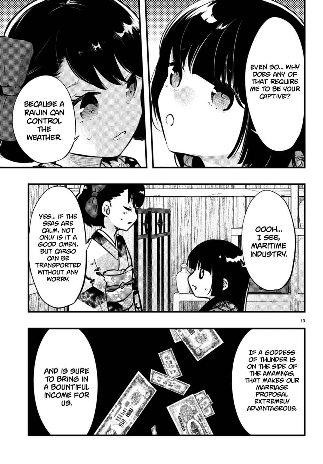 Tsuma no Kigen de Tenkou ga Kawaru Hanashi Chapter 15 - Page 13