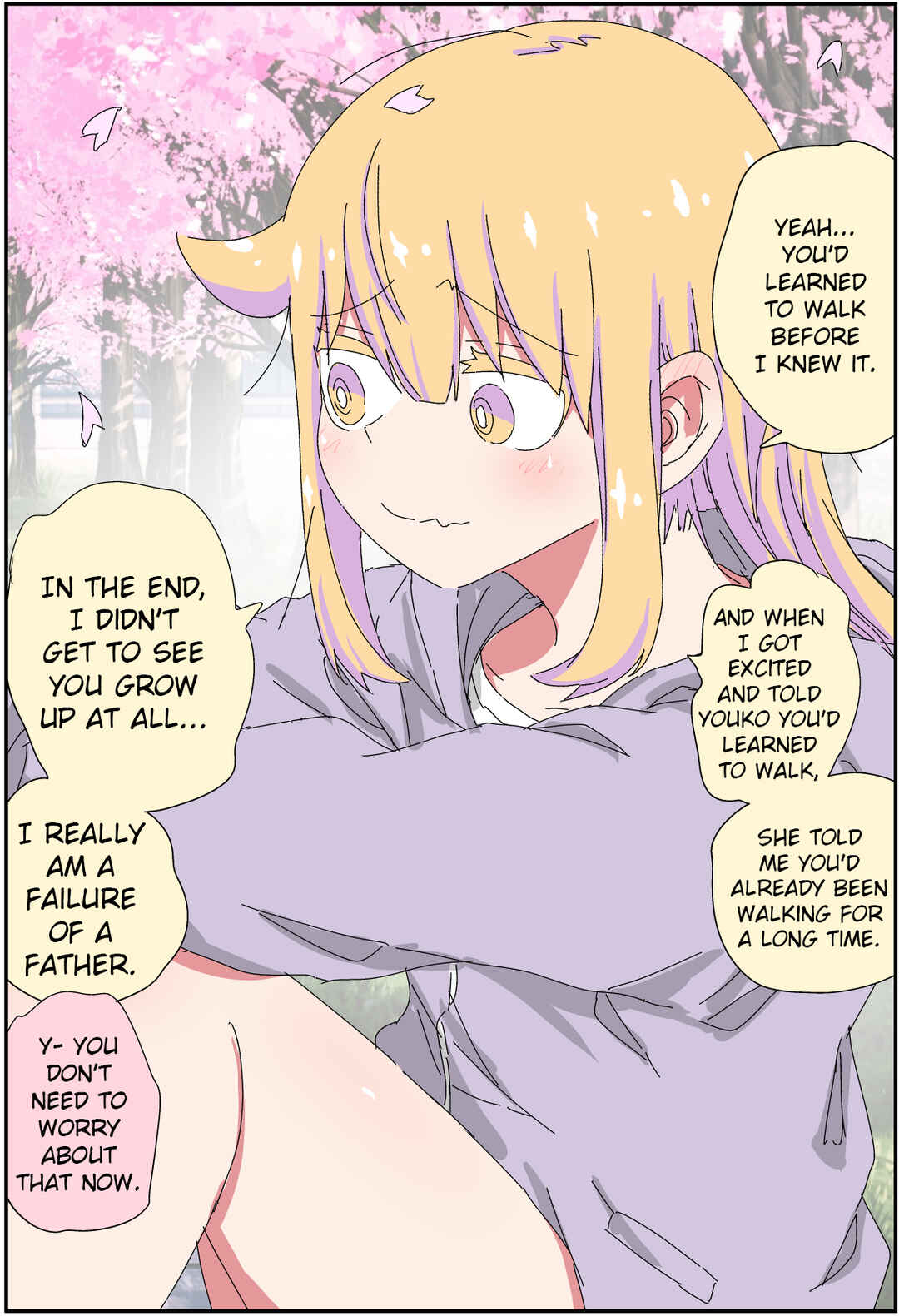 Chichioya ga Bishoujo ni Natteshimatte Iroiro Tsurai Chapter 37 - Page 2