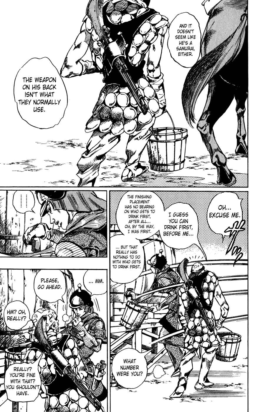 JoJo no Kimyou na Bouken: Part 7 - Steel Ball Run Chapter 40 - Page 12
