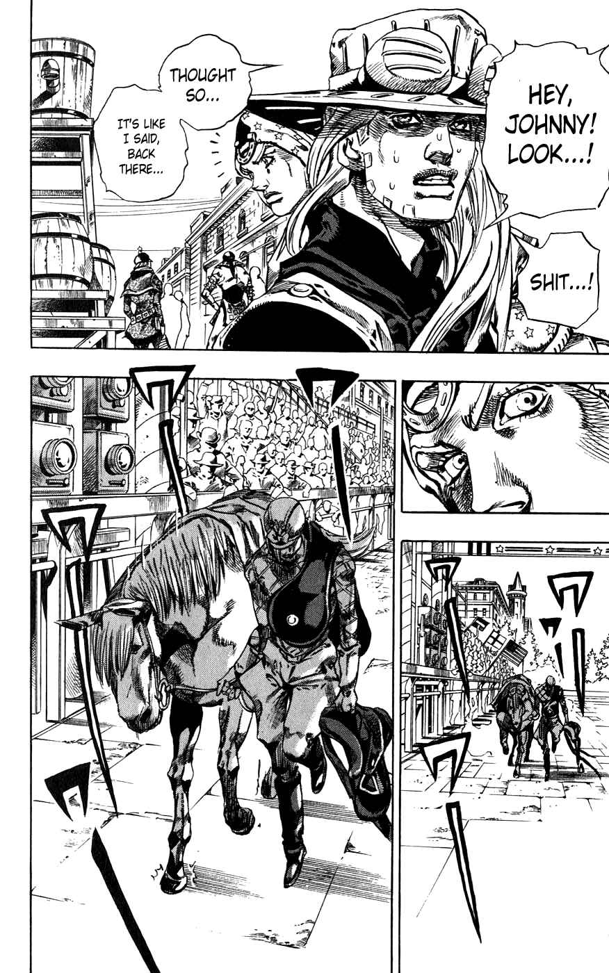 JoJo no Kimyou na Bouken: Part 7 - Steel Ball Run Chapter 40 - Page 15