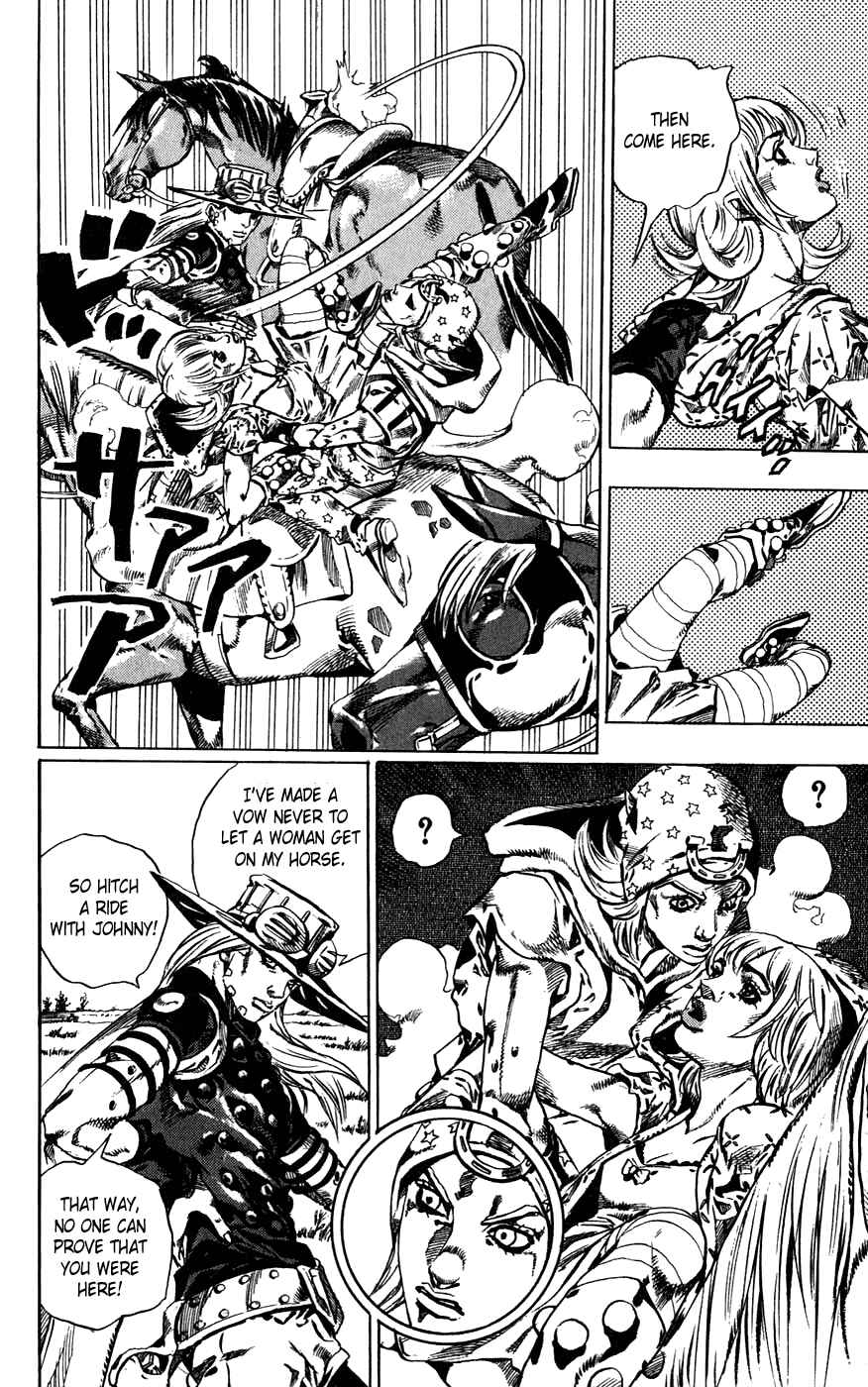 JoJo no Kimyou na Bouken: Part 7 - Steel Ball Run Chapter 40 - Page 26