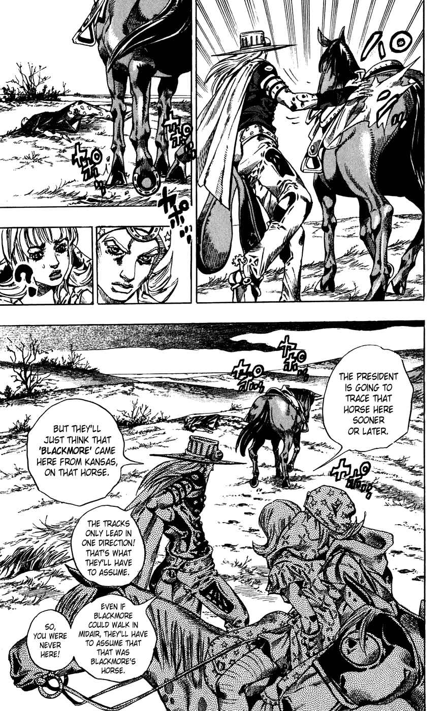JoJo no Kimyou na Bouken: Part 7 - Steel Ball Run Chapter 40 - Page 27