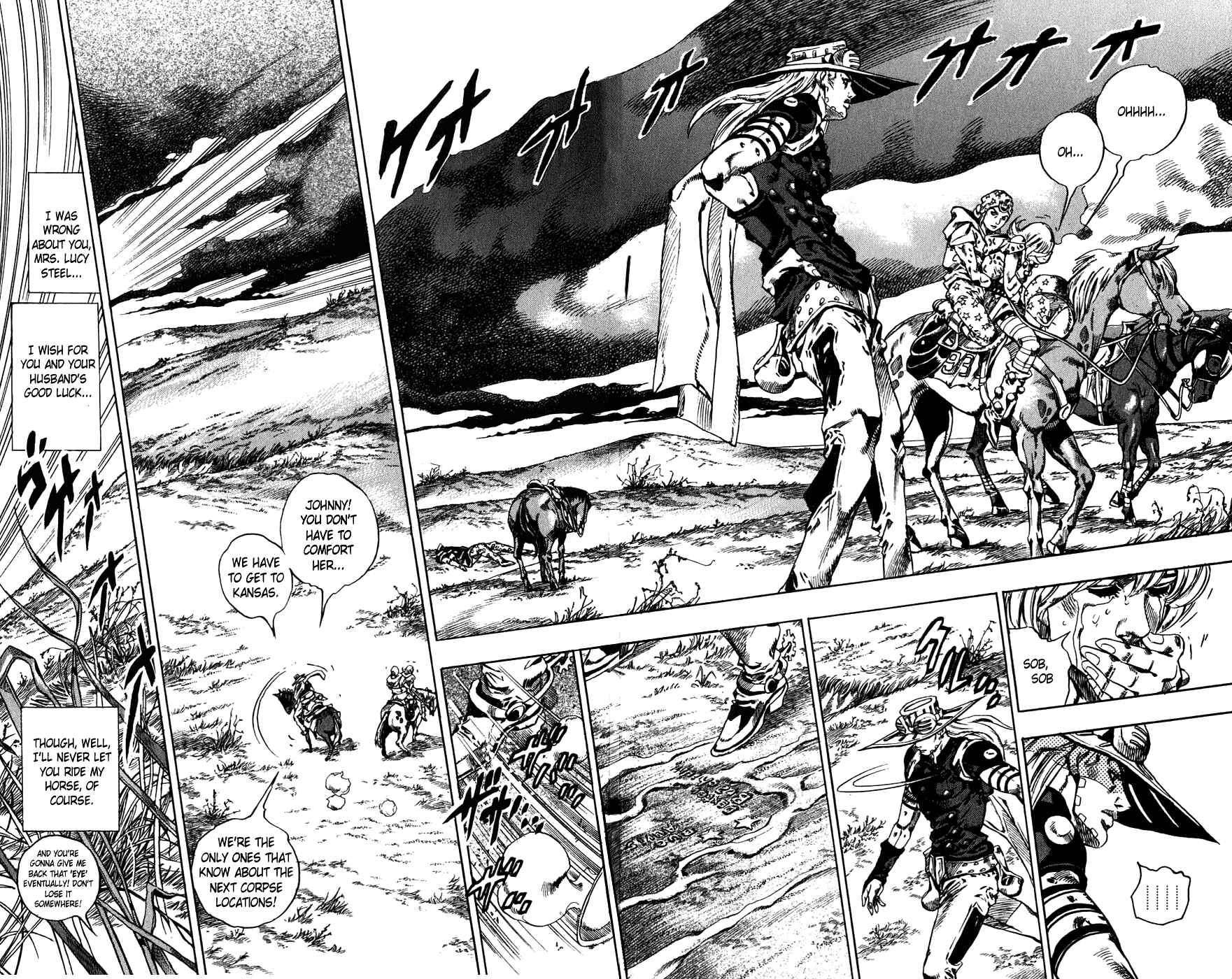 JoJo no Kimyou na Bouken: Part 7 - Steel Ball Run Chapter 40 - Page 35
