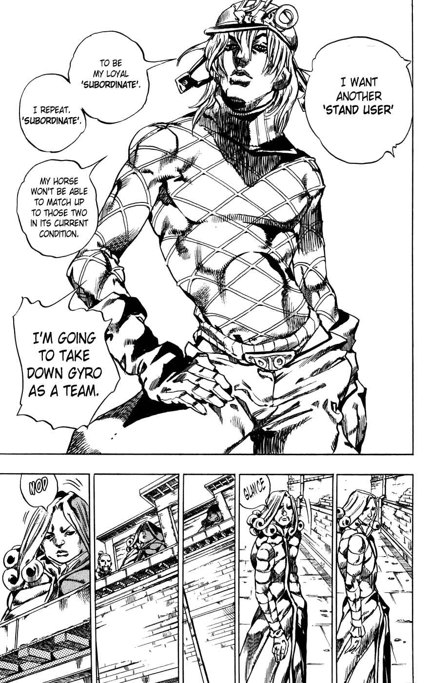 JoJo no Kimyou na Bouken: Part 7 - Steel Ball Run Chapter 40 - Page 47