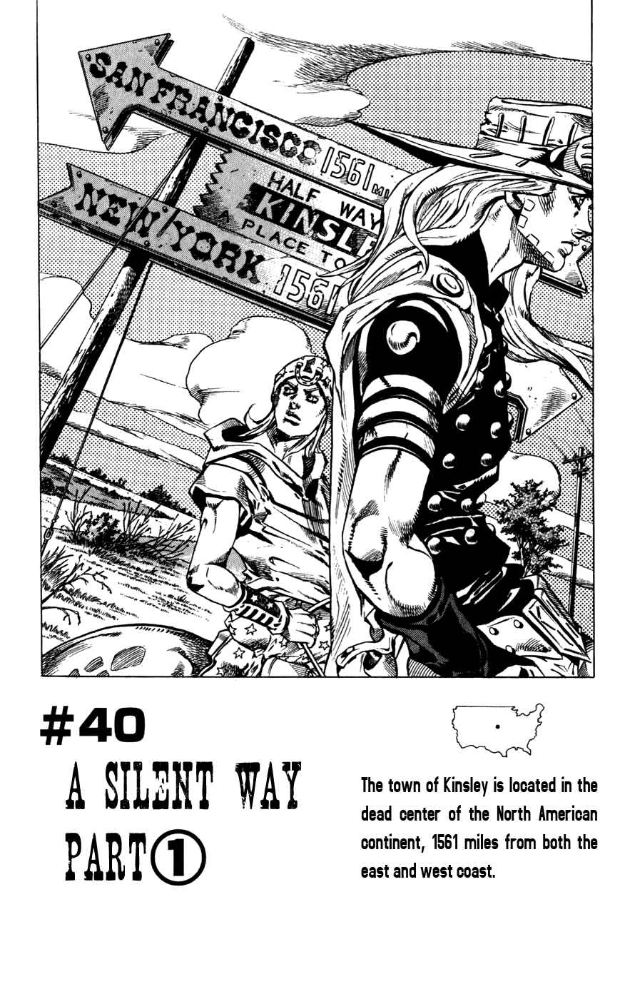 JoJo no Kimyou na Bouken: Part 7 - Steel Ball Run Chapter 40 - Page 5