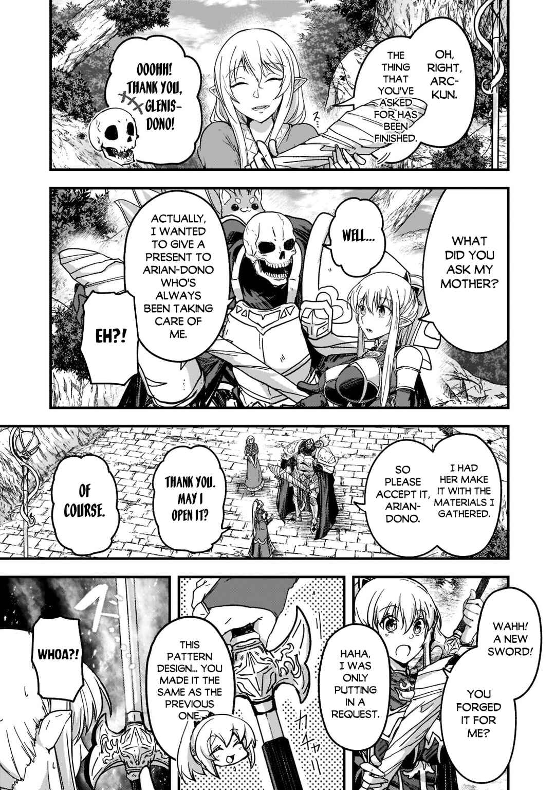 Gaikotsu Kishi-sama, Tadaima Isekai e Odekake-chuu Chapter 55.2 - Page 11