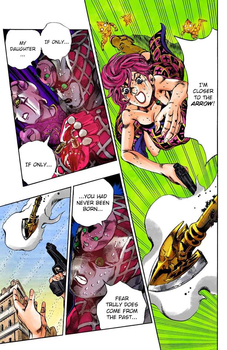 JoJo no Kimyou na Bouken: Part 5 - Ougon no Kaze Color-ban Chapter 144 - Page 16