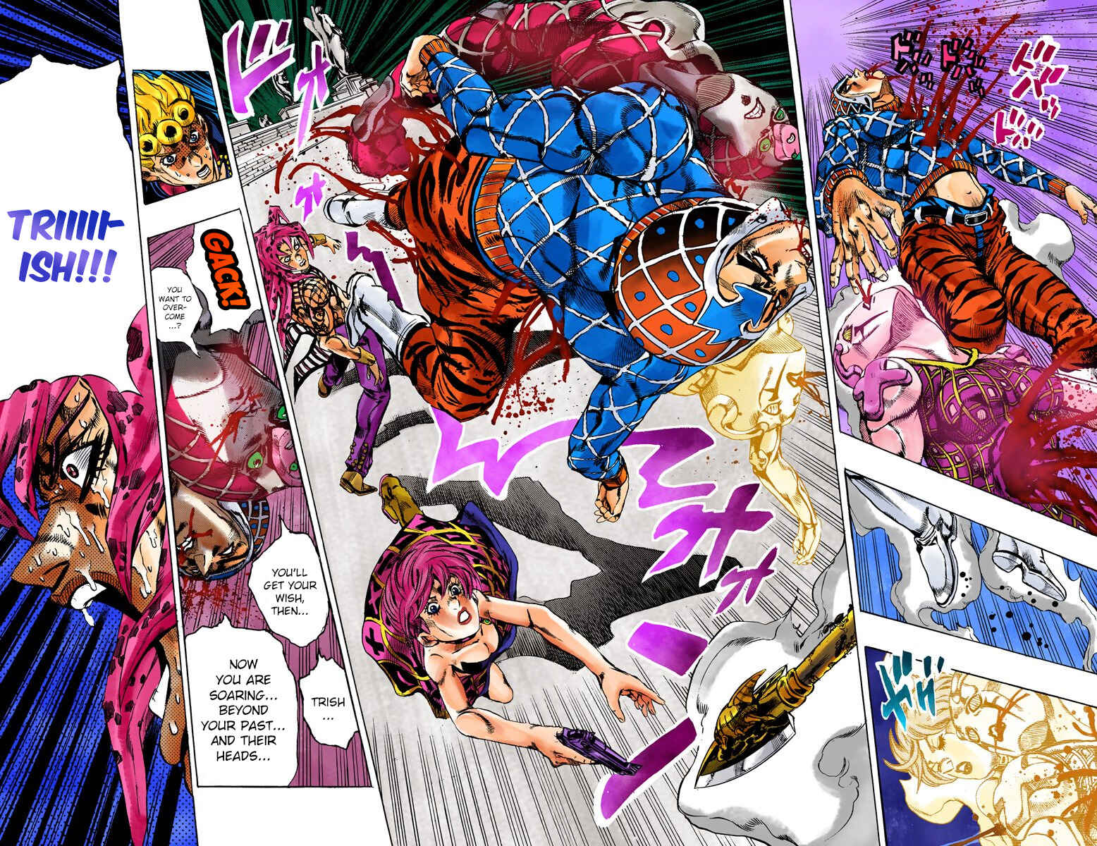 JoJo no Kimyou na Bouken: Part 5 - Ougon no Kaze Color-ban Chapter 144 - Page 18