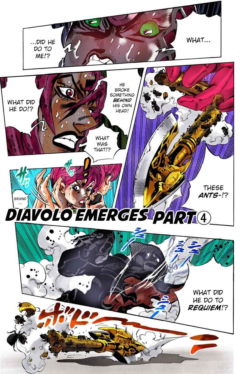 JoJo no Kimyou na Bouken: Part 5 - Ougon no Kaze Color-ban Chapter 144 - Page 3