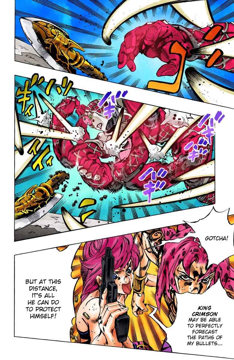 JoJo no Kimyou na Bouken: Part 5 - Ougon no Kaze Color-ban Chapter 144 - Page 7