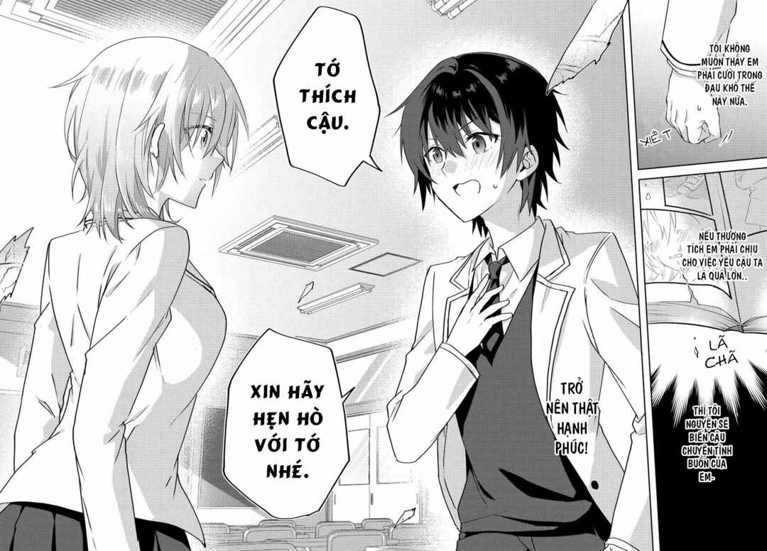 Love Comedy Manga ni Haitteshimatta node, Oshi no Make Heroine wo Zenryoku de Shiawase ni Suru Chapter 1 - Page 17