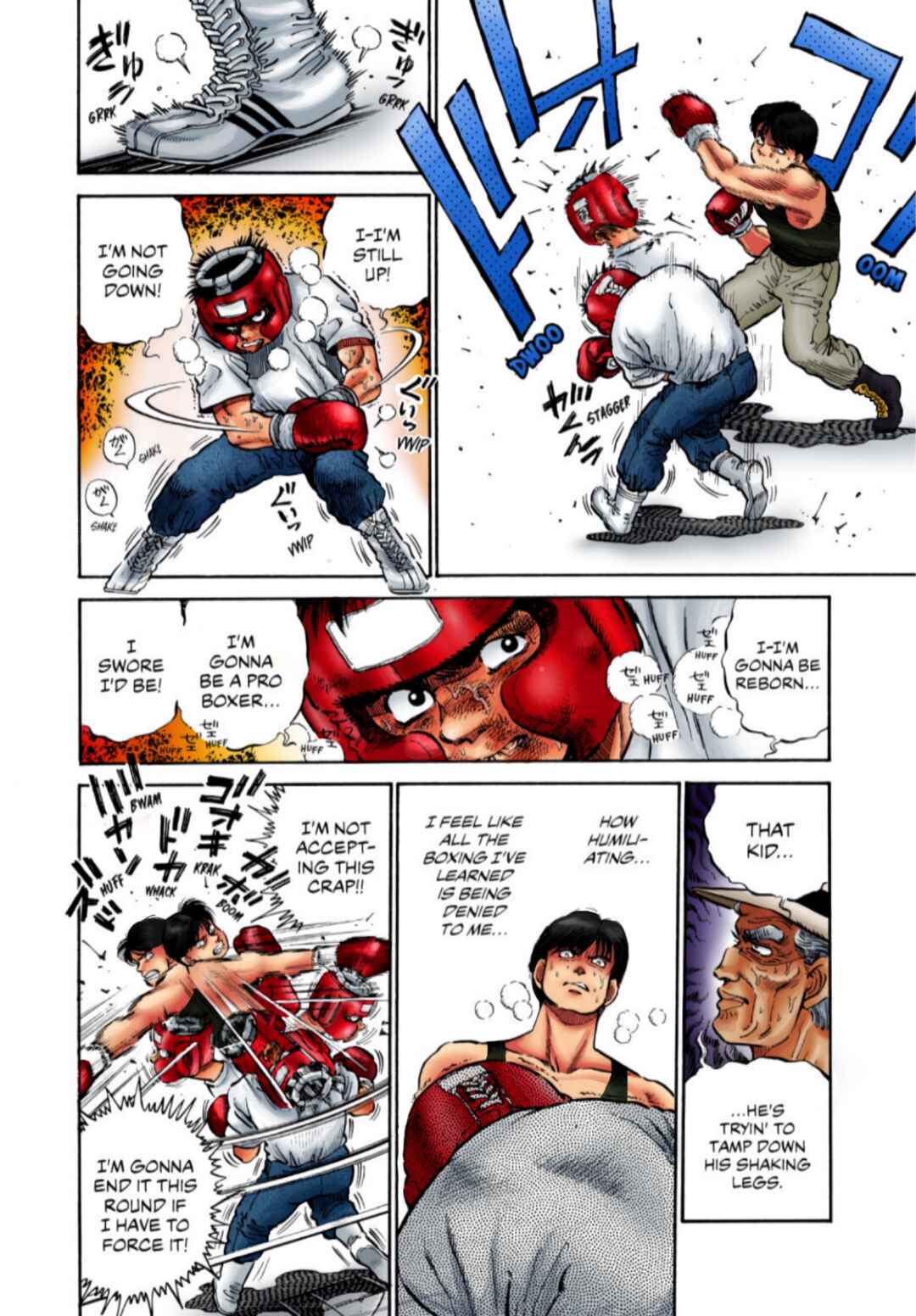 Hajime no Ippo (Fan Colored) Chapter 4 - Page 10