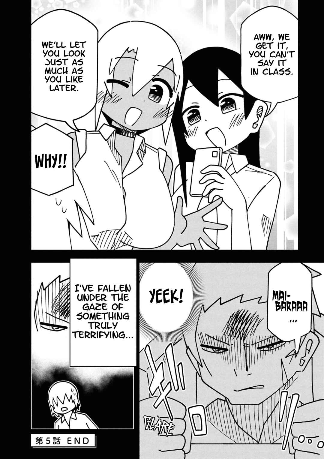 Maibara-kun wa Tsuyotsuyo Gal Kara Hanarerarenai Chapter 5 - Page 10