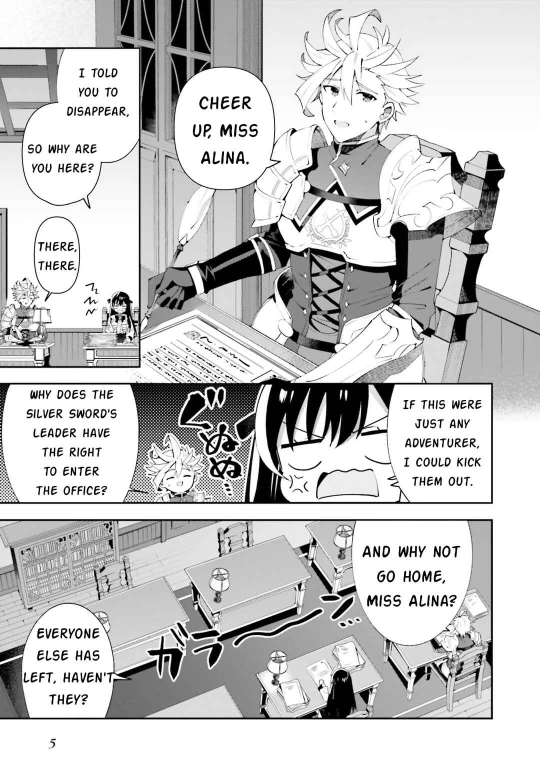 Guild no Uketsukejou Desu ga, Zangyou wa Iya Nanode Boss wo Solo Toubatsu Shiyou to Omoimasu Chapter 7 - Page 7