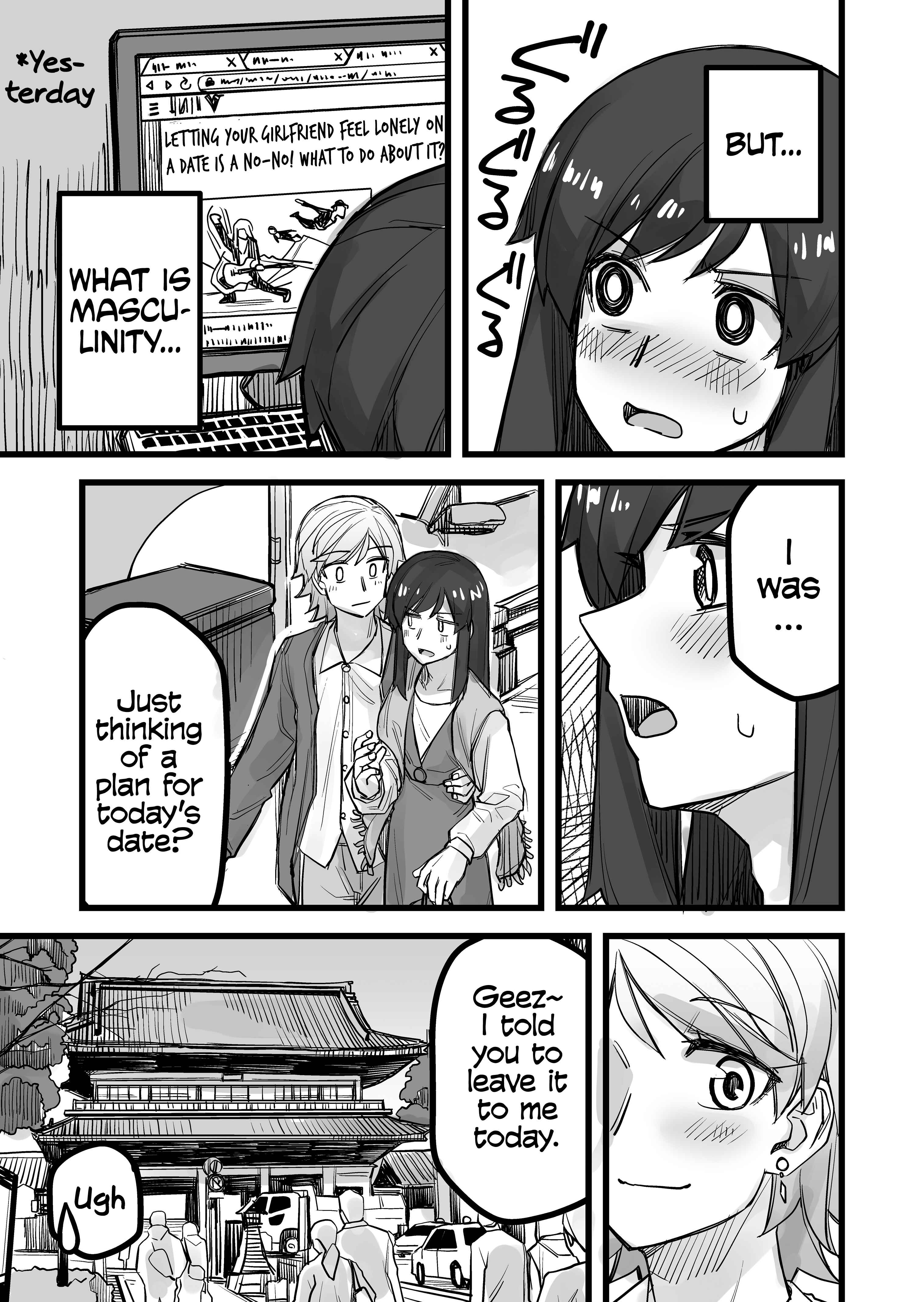 Ikemen Joshi to Josou Danshi Chapter 39 - Page 3