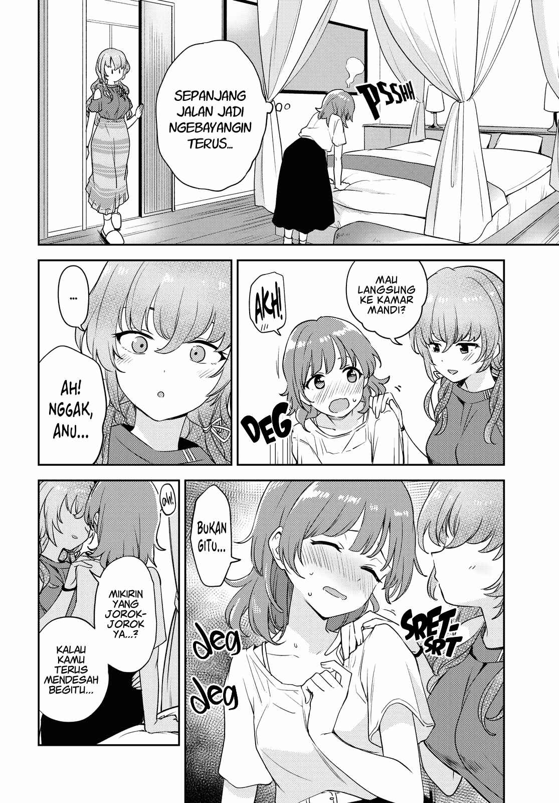 Asumi-chan wa Les Fuuzoku ni Kyoumi ga Arimasu! Chapter 7 - Page 12