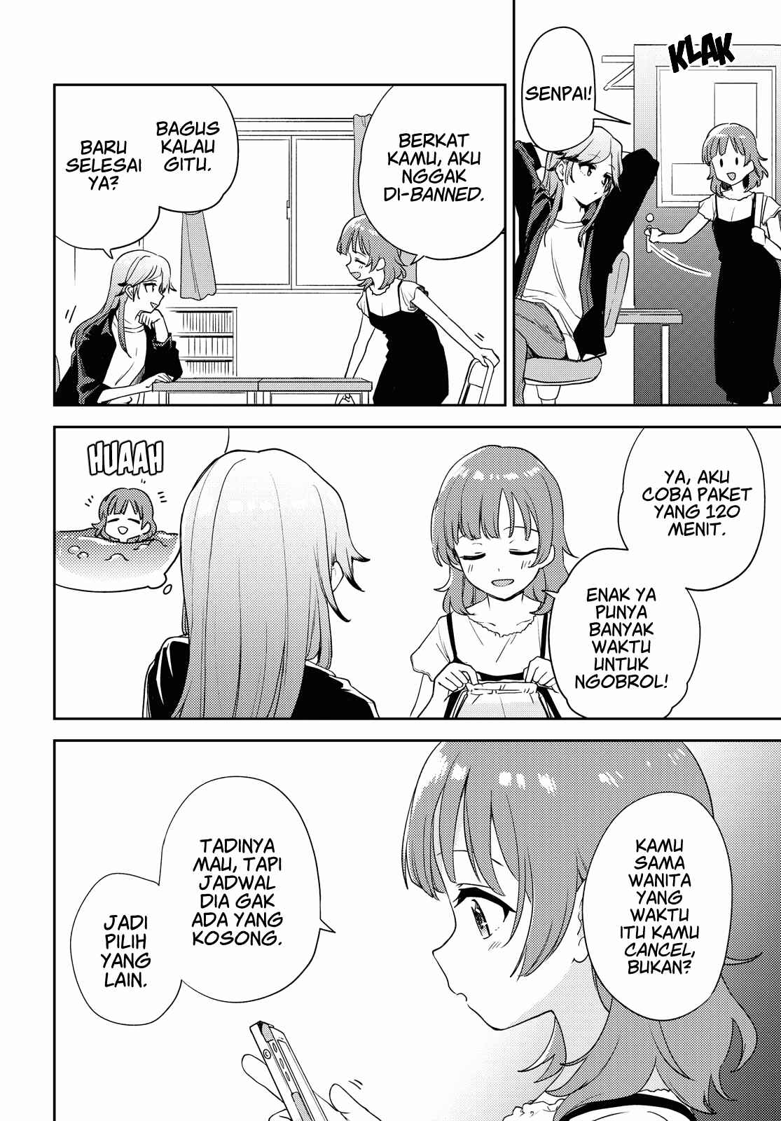 Asumi-chan wa Les Fuuzoku ni Kyoumi ga Arimasu! Chapter 7 - Page 32