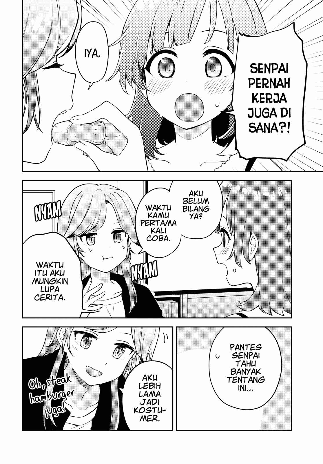 Asumi-chan wa Les Fuuzoku ni Kyoumi ga Arimasu! Chapter 7 - Page 34