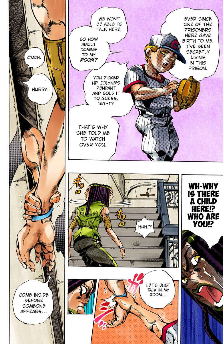JoJo no Kimyou na Bouken: Part 6 - Stone Ocean Color-ban Chapter 24 - Page 6