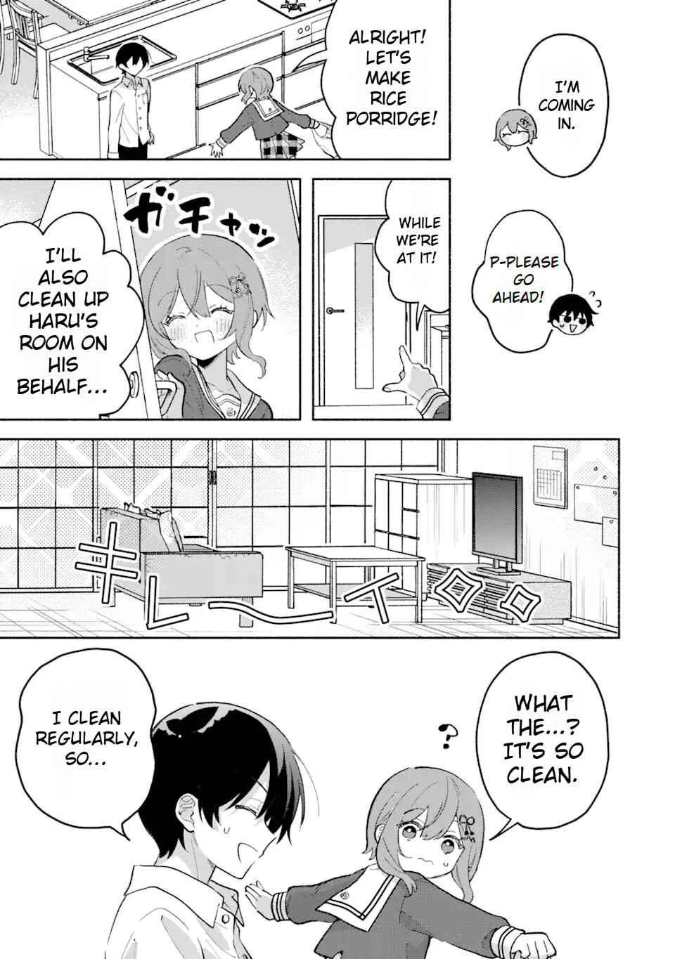 Cool na Megami-sama to Issho ni Sundara, Amayakashisugite Ponkotsu ni Shiteshimatta Ken ni tsuite Chapter 5.1 - Page 9