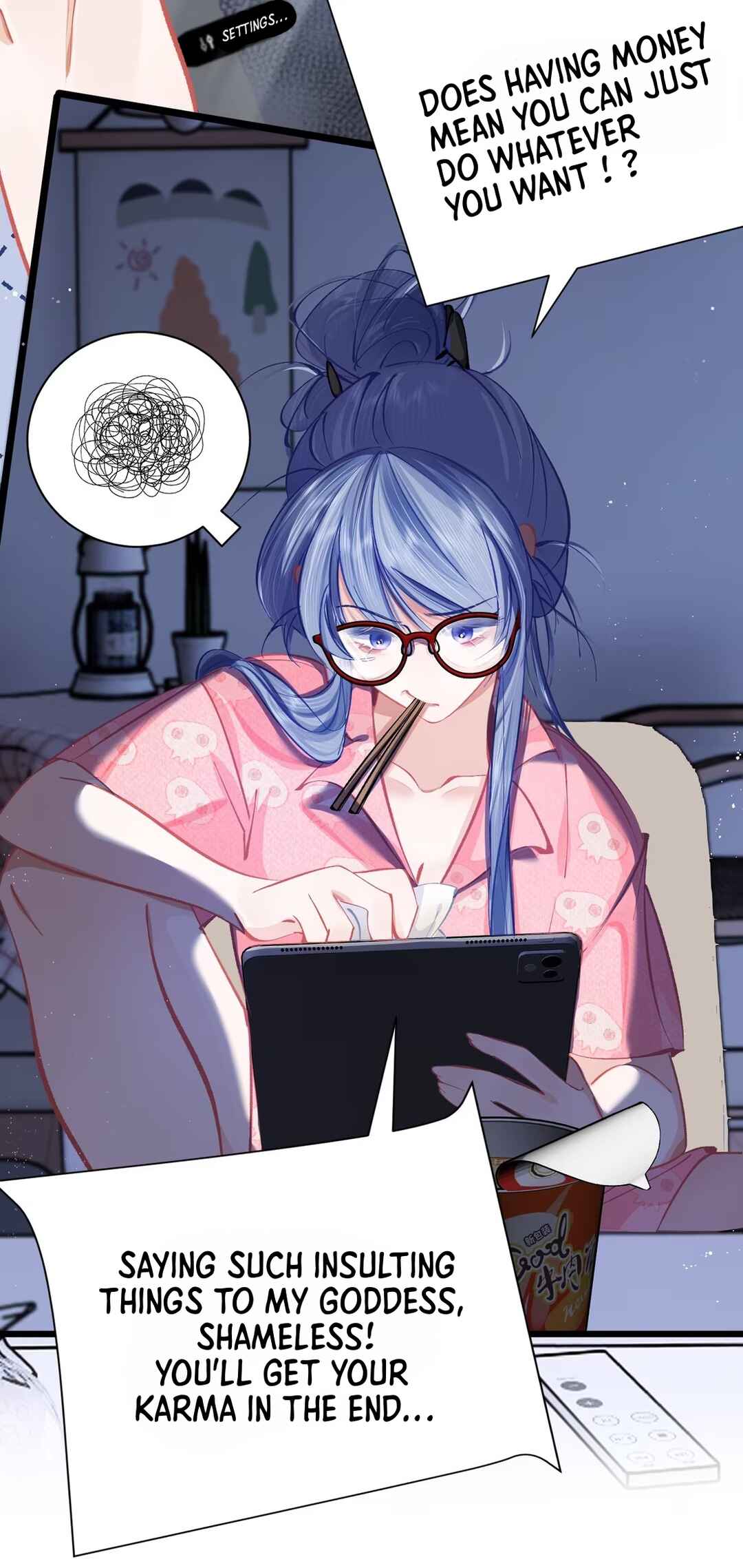 Chuānchéng Jiǎ Qiānjīn hòu, Wǒ Kào Tǎohǎo Zhēn Qiānjīn Gǒuhuó Chapter 1 - Page 8