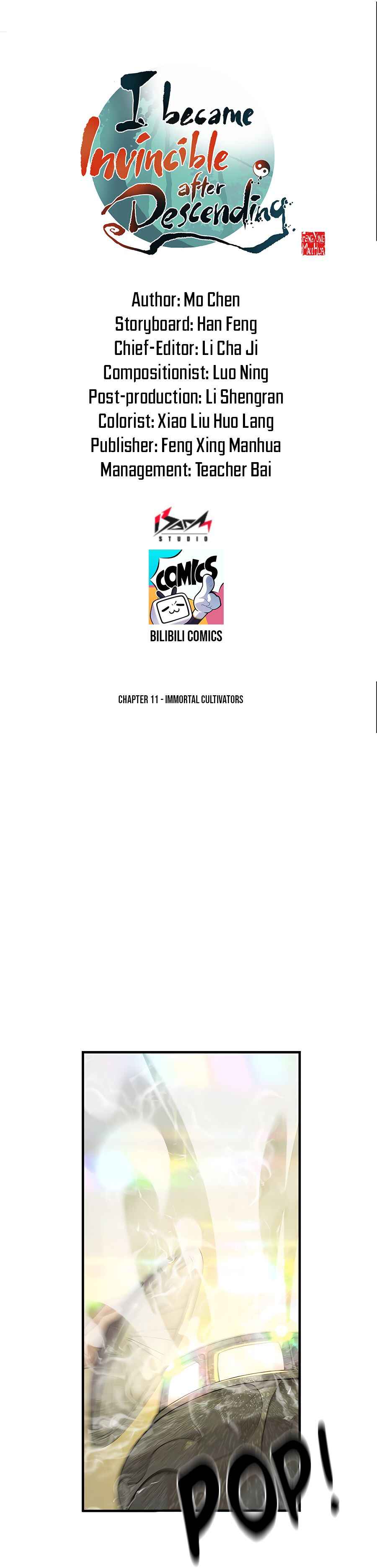 I Became Invincible After Descending Chapter 11 - Page 1