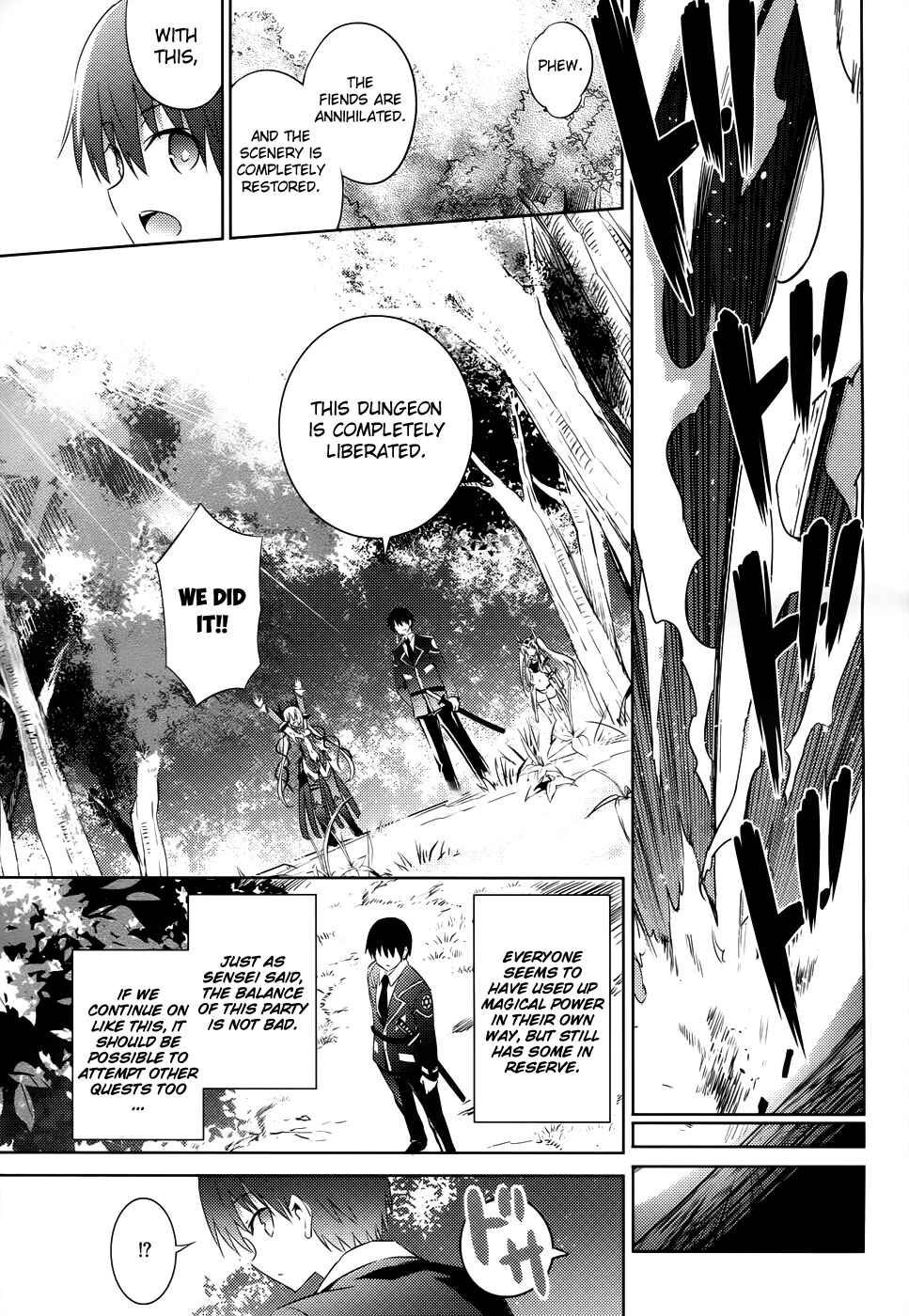Magika no Kenshi to Shoukan Maou Chapter 21 - Page 9