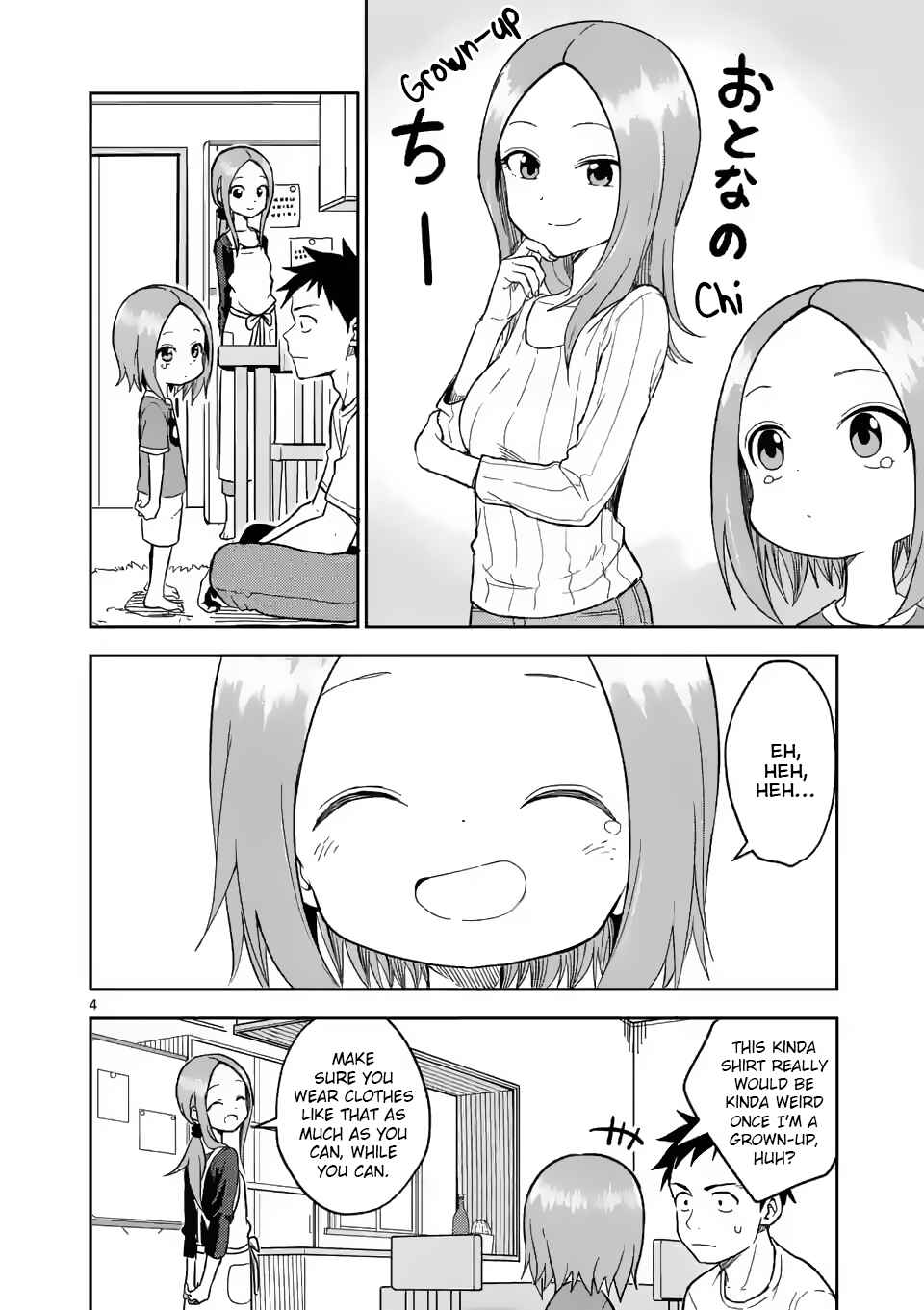 Karakai Jouzu no (Moto) Takagi-san Chapter 156 - Page 4