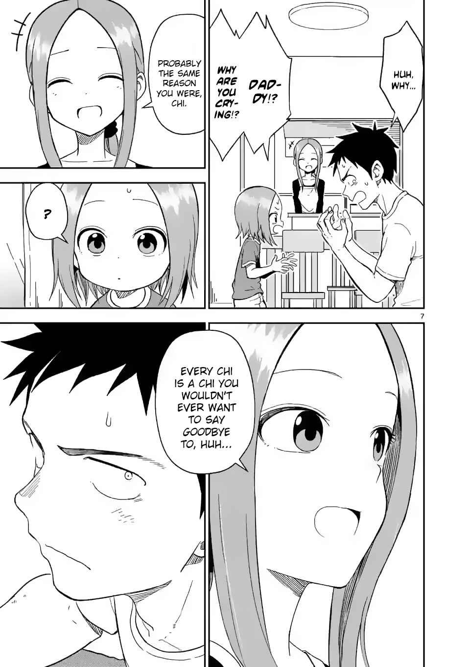 Karakai Jouzu no (Moto) Takagi-san Chapter 156 - Page 7