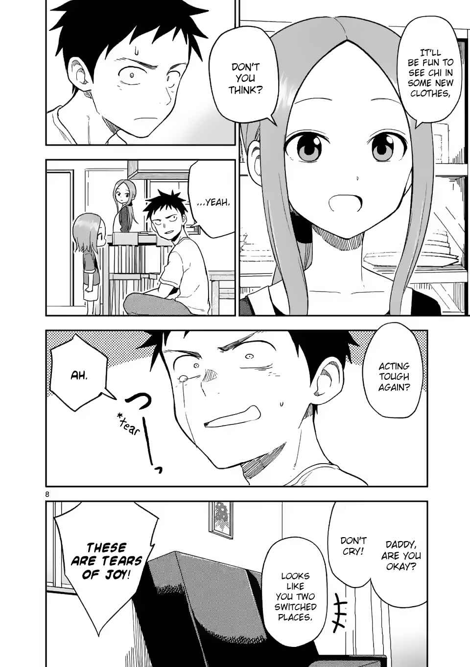 Karakai Jouzu no (Moto) Takagi-san Chapter 156 - Page 8