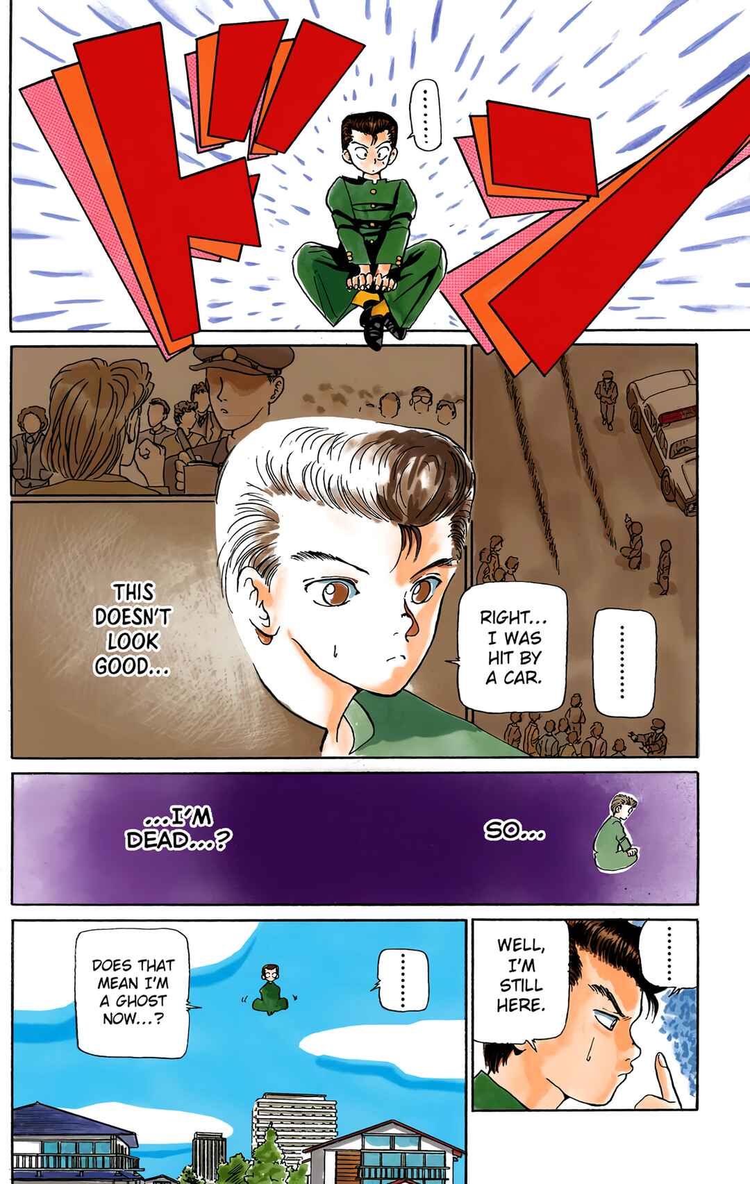 YuYu Hakusho (Official Colored) Chapter 1 - Page 30
