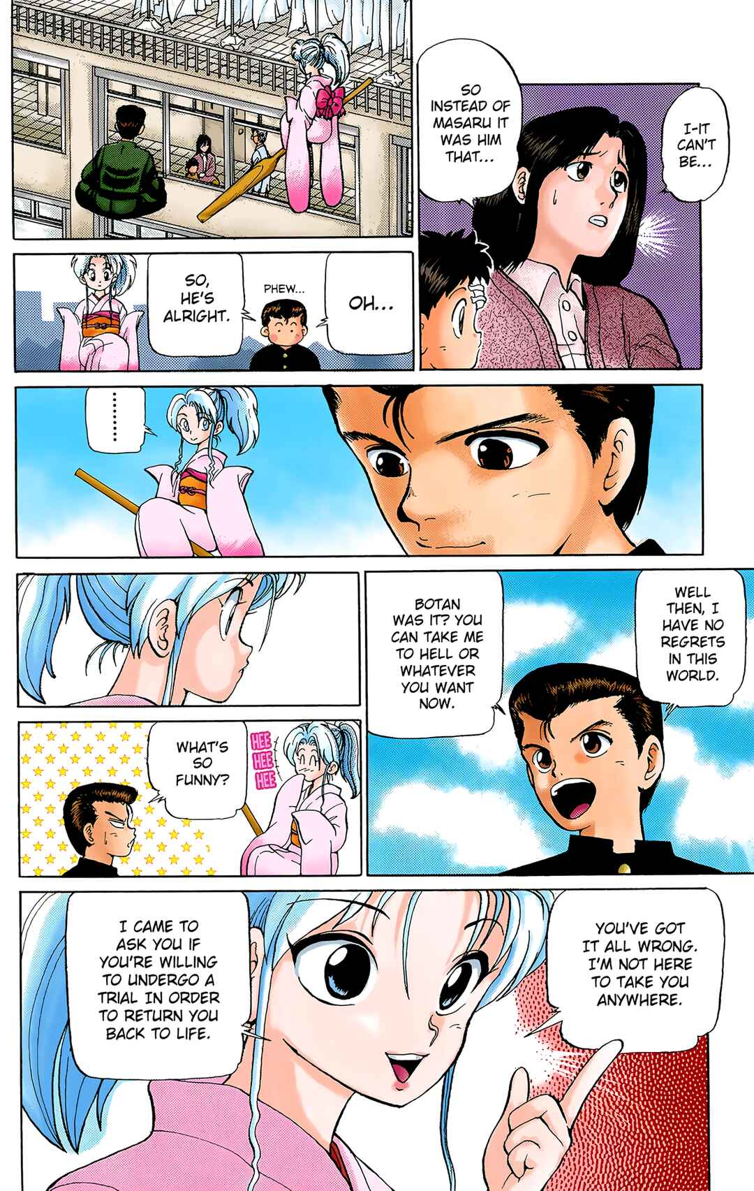 YuYu Hakusho (Official Colored) Chapter 1 - Page 34