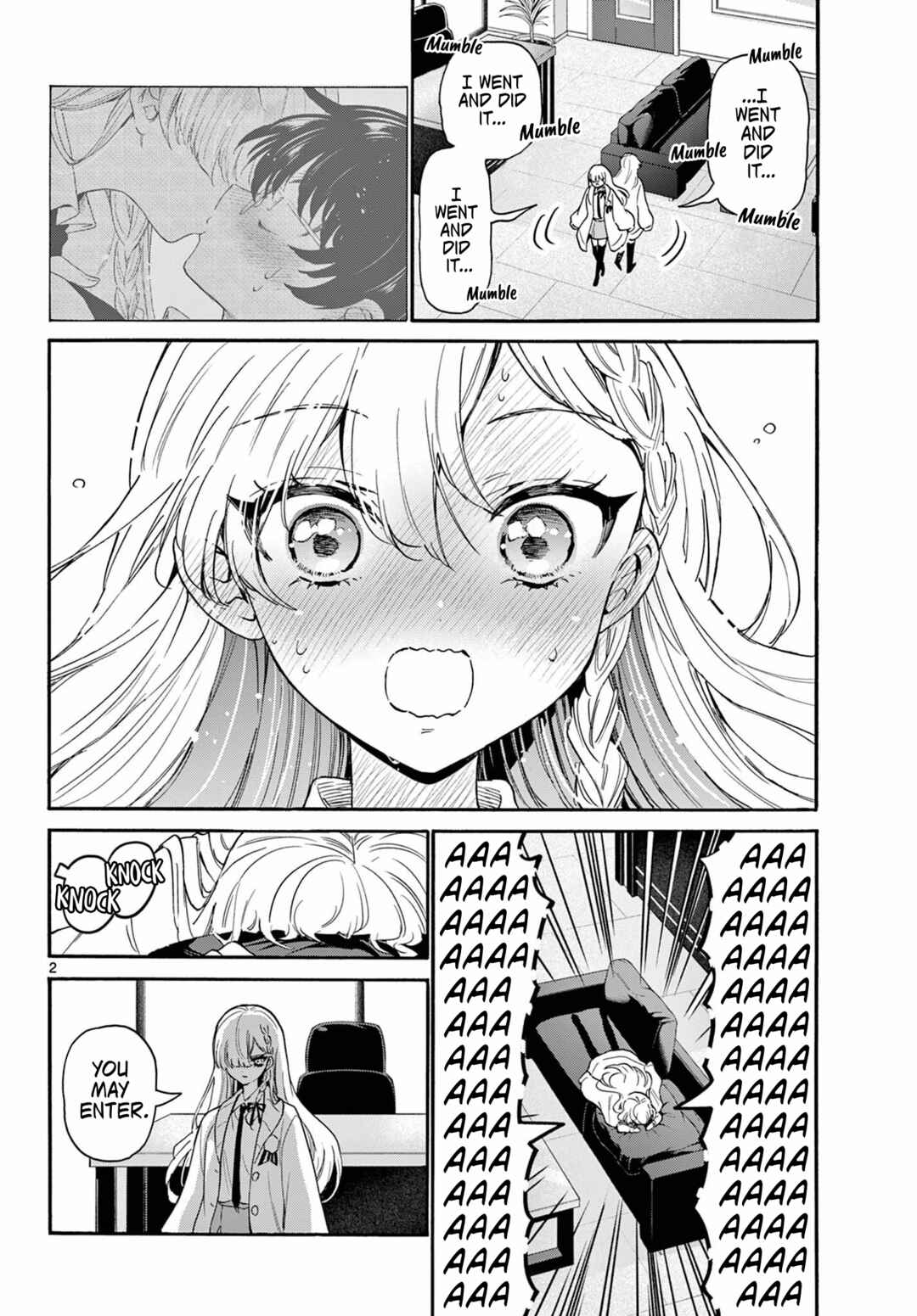 Mikadono Sanshimai wa Angai, Choroi. Chapter 166 - Page 2