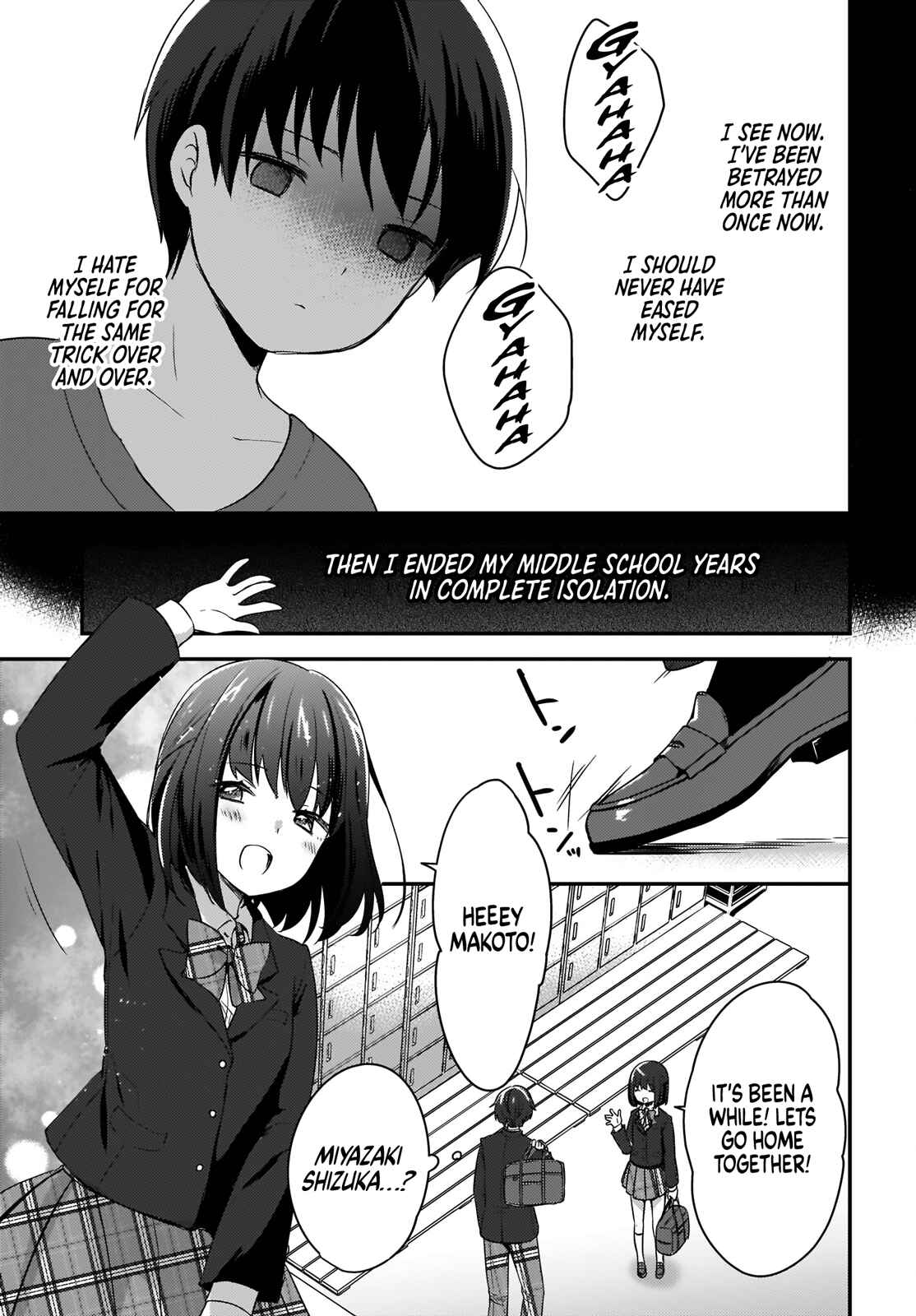 Nyanta to Pomeko: Imasara Shinjiteiru to Iwaretemo Mou Teokure da Chapter 1 - Page 18