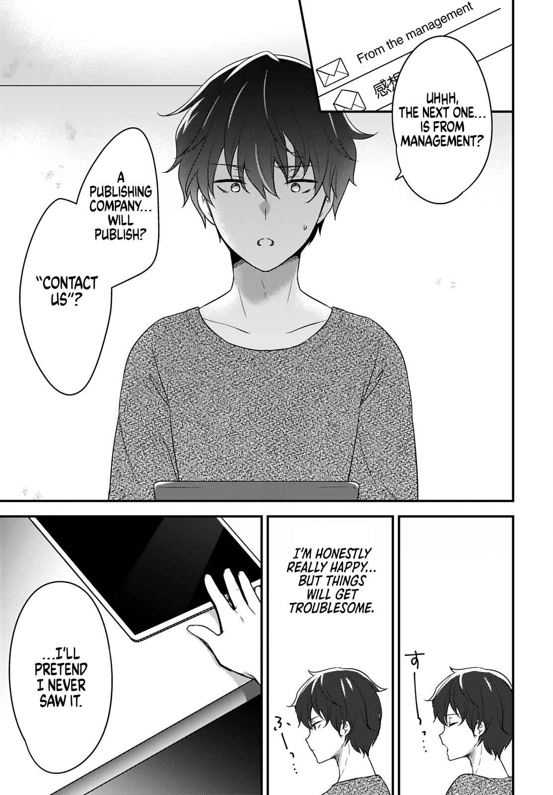 Nyanta to Pomeko: Imasara Shinjiteiru to Iwaretemo Mou Teokure da Chapter 1 - Page 28