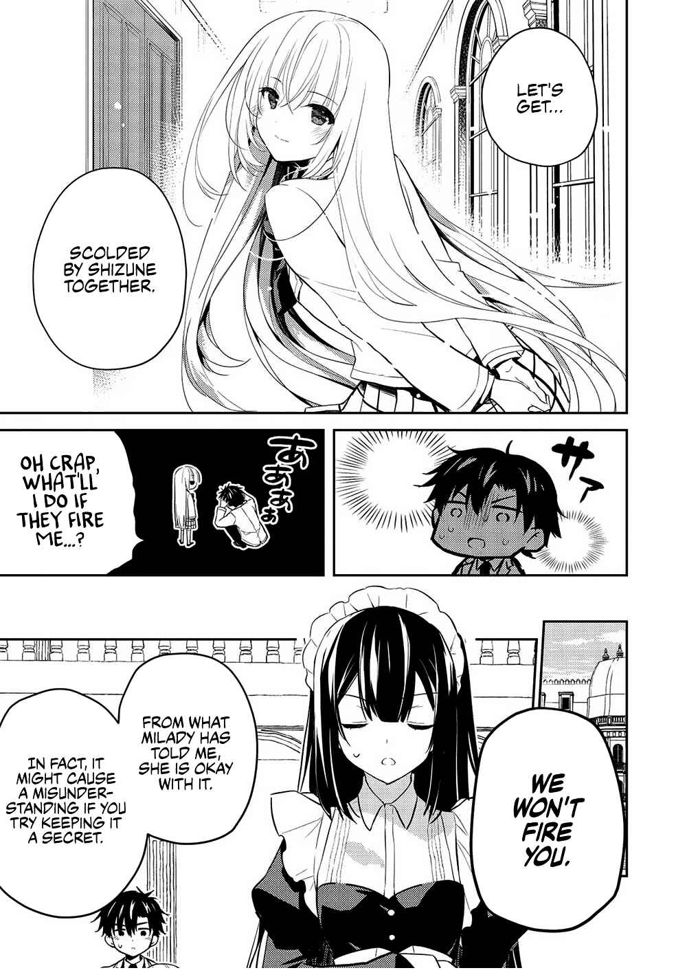 Saijo no Osewa - Takane no Hana-darake na Meimonkou de, Gakuin Ichi no Ojousama (Seikatsu Nouryoku Kaimu) wo Kagenagara Osewa Suru koto ni narimashita Chapter 8 - Page 15