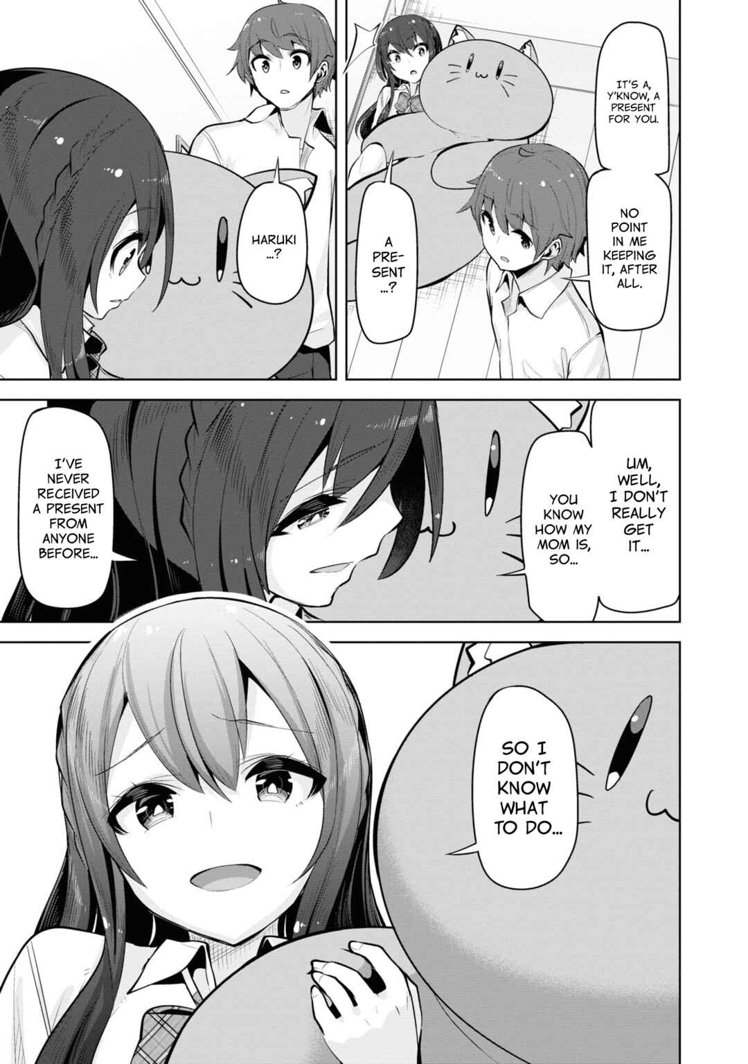 Tenkousaki no Seiso Karen na Bishoujo ga, Mukashi Danshi to Omotte Issho ni Asonda Osananajimi datta Ken Chapter 21.5 - Page 5