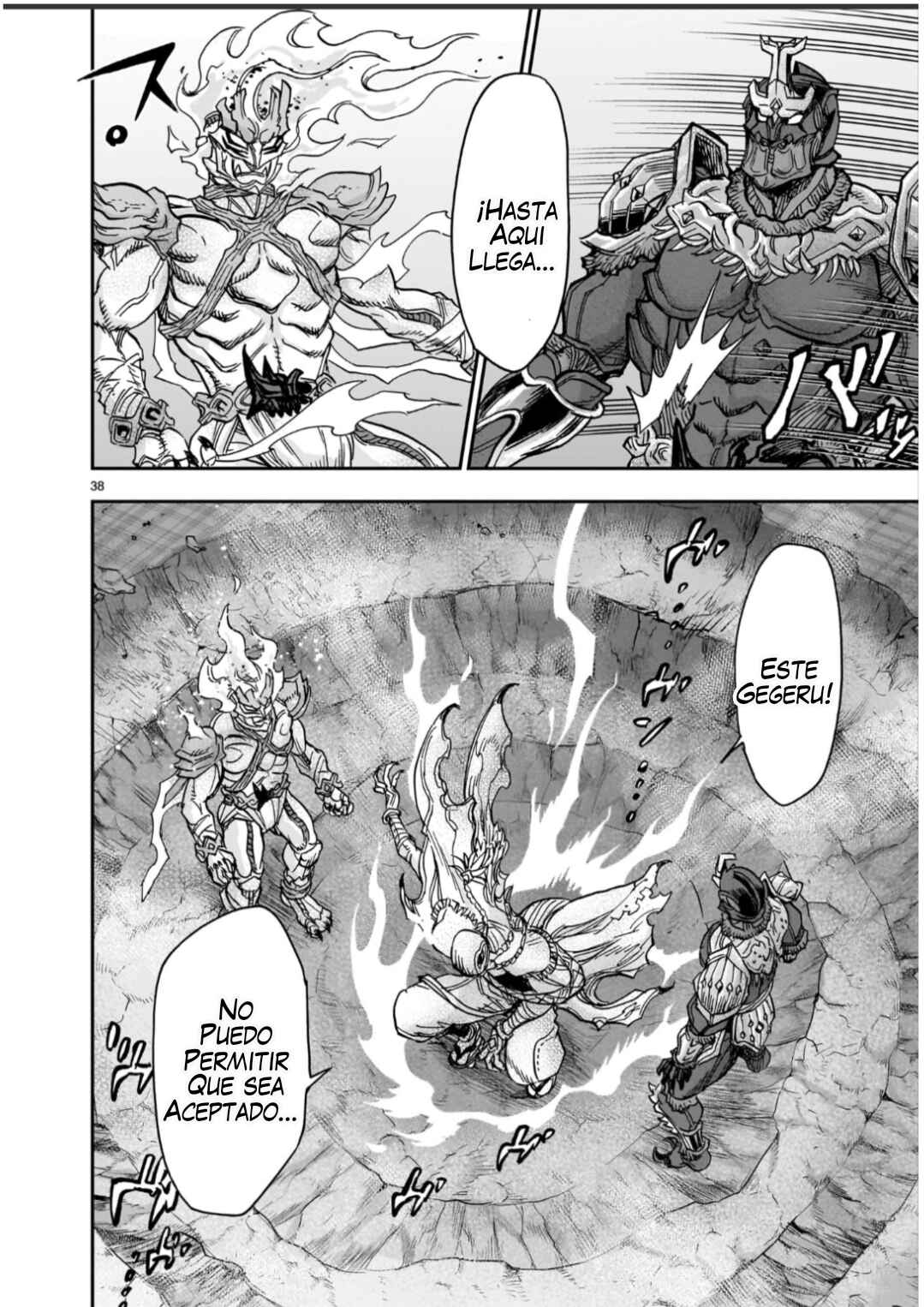 Kamen Rider Kuuga Chapter 126 - Page 38