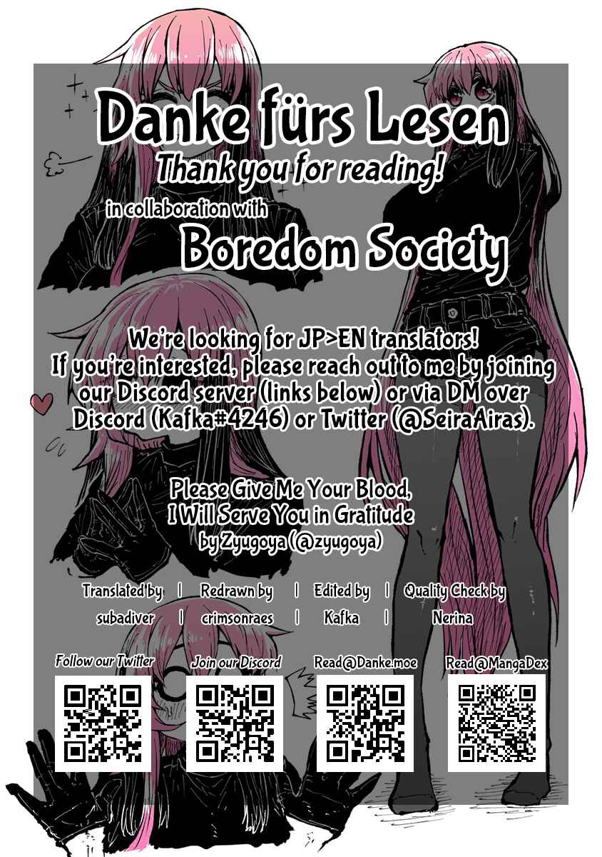Oyaku ni Tatsu no de Chi o Kudasai Chapter 27 - Page 14