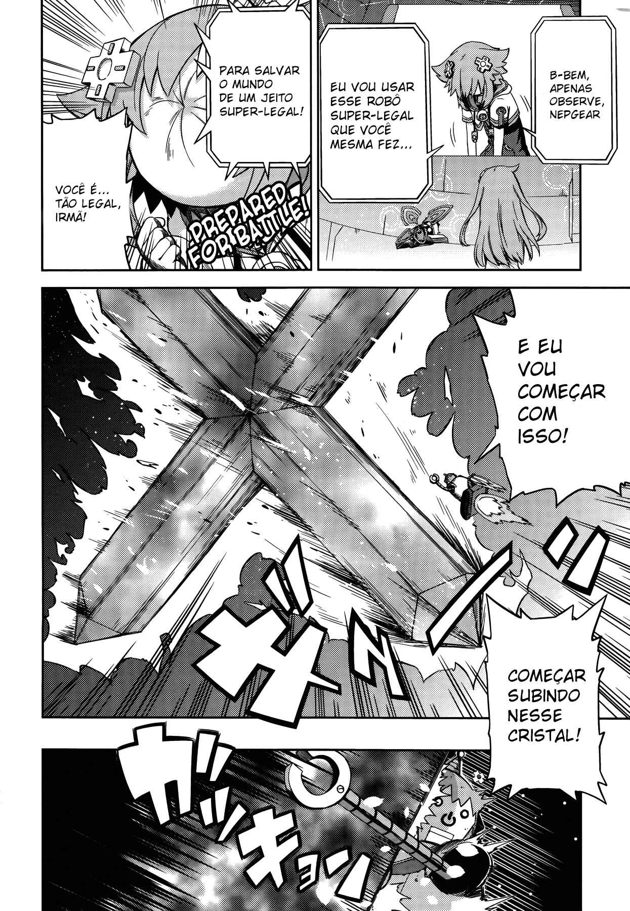 Choujigen Game Neptune: The Animation - Hello New World Chapter 13 - Page 4