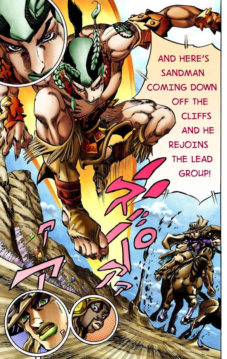 JoJo no Kimyou na Bouken: Part 7 - Steel Ball Run Color-ban Chapter 11 - Page 10